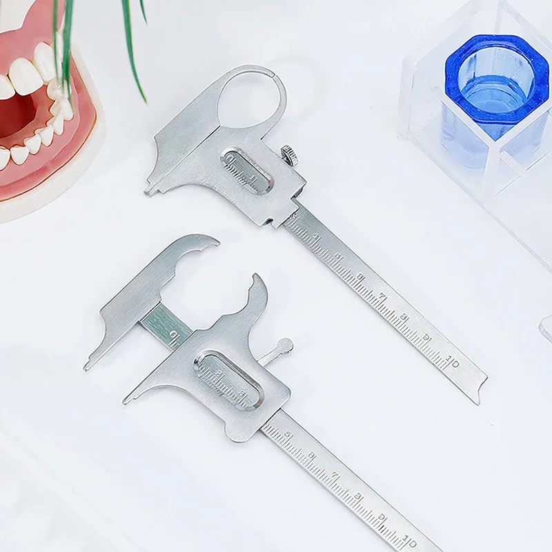 

Ультраточный стоматологический штангенциркуль из нержавеющей стали для взрослых, ортодонтический техник, измерительная линейка, измерительный инструмент для стоматологии