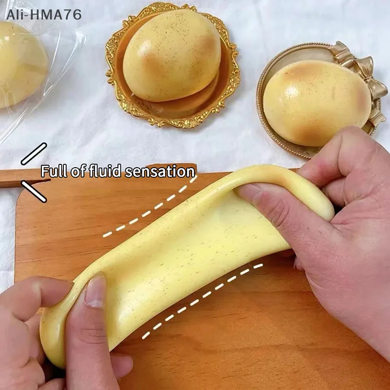 2 unids/set alivio del estrés juguete de pellizco rebote lento antiestrés patata suave pan apretar juguete de descompresión para niños y adultos