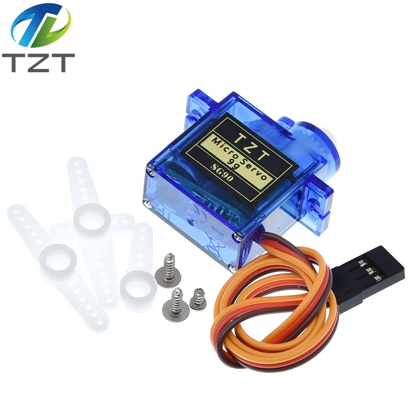 TZT Official Smart Electronics Rc Mini Micro 9g 1.6KG Servo SG90 for RC 250 450 Helicopter Airplane Car Boat For Arduino DIY image 4