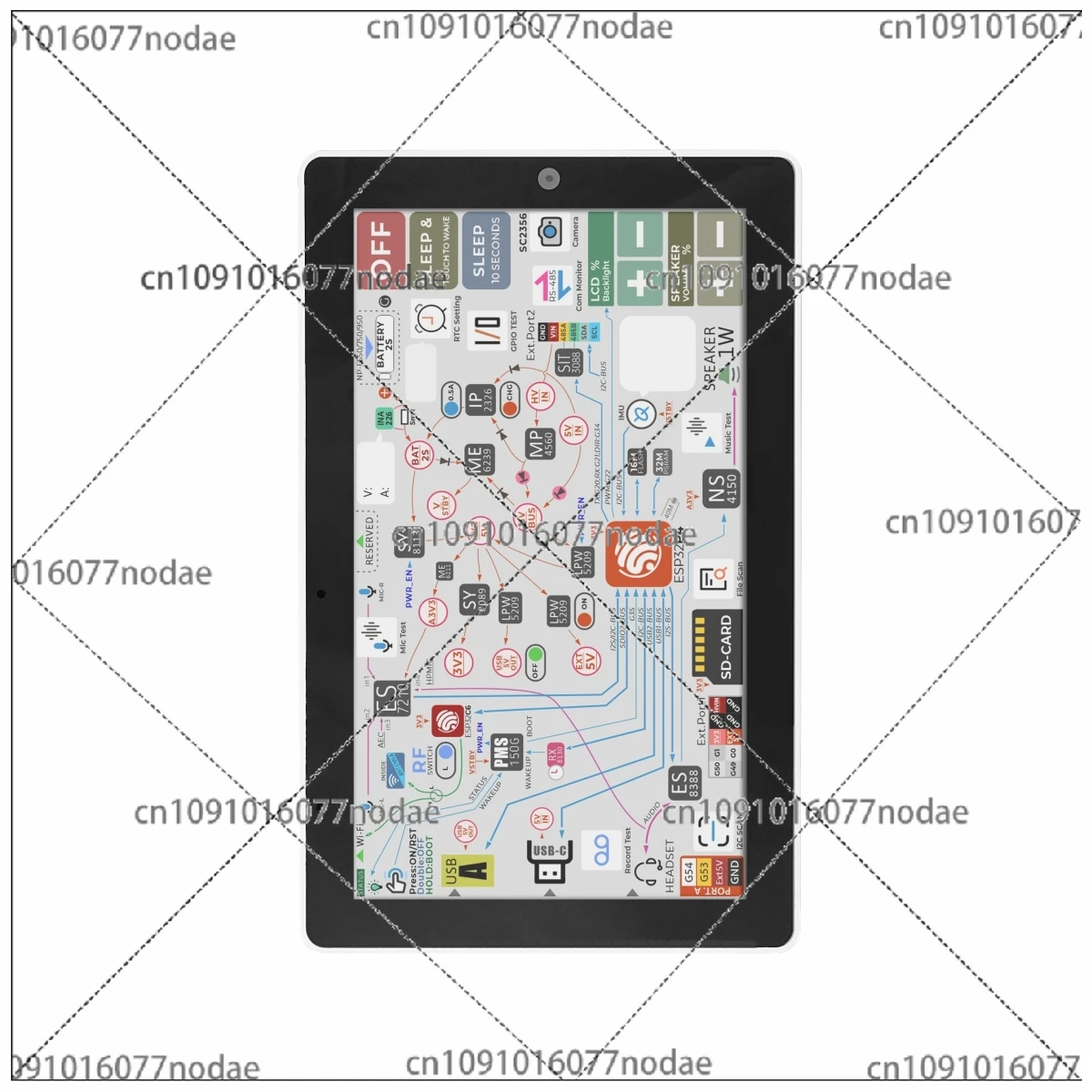 

TAB5 Портативная интеллектуальная концевая точка IoT ESP32-P4 + ESP32-C6