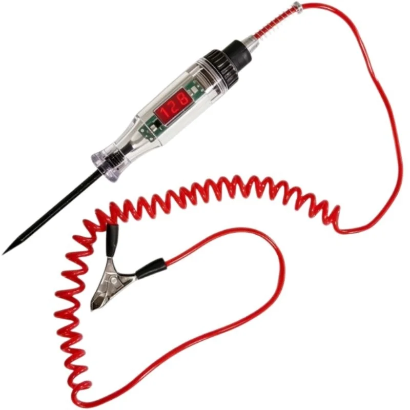 6V 12V 24V Car Truck Voltage Circuit Tester Pen Digital Display Auto Test Light Probe Test Pen Car Tools for Automotive