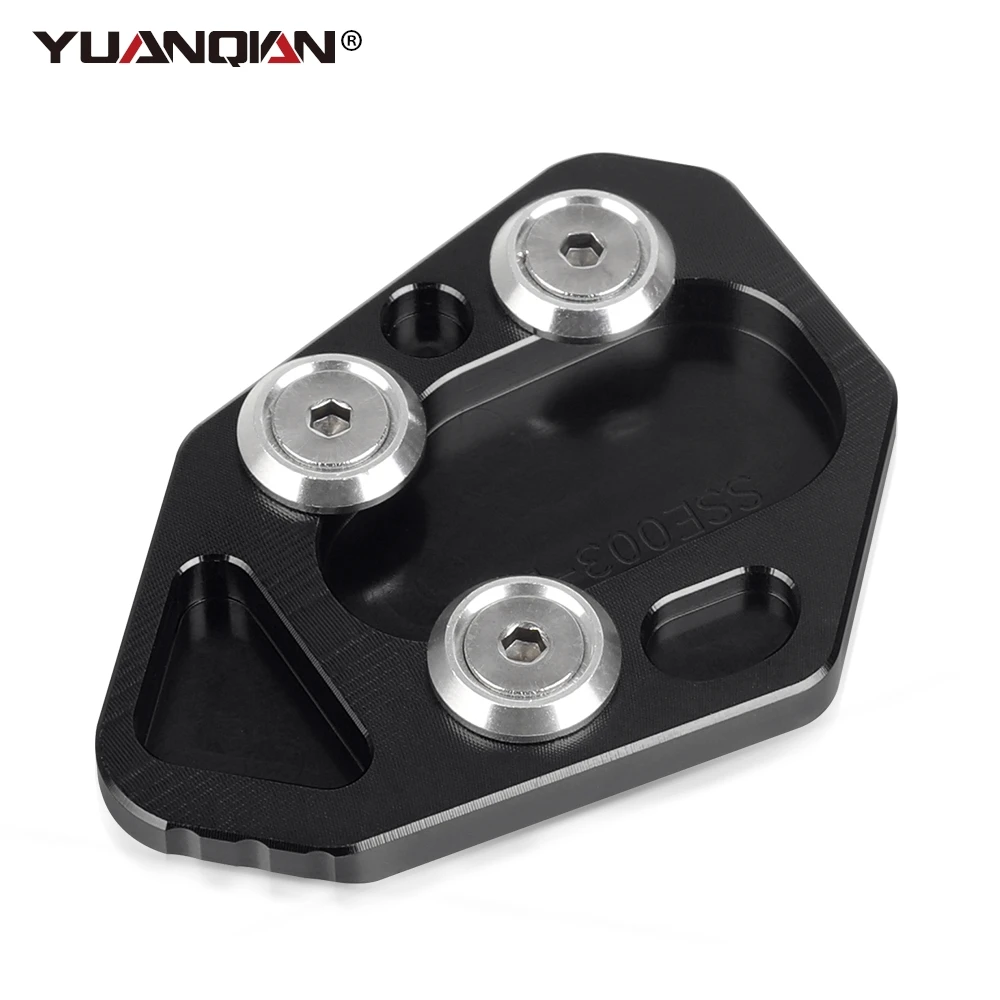 For BMW R1200S HP2 F800R F800S F800ST F800GT 2008-2016 Kickstand Side stand Pad Enlarge Extension Foot Plate 2015 2014 2010 2011 - Image 3