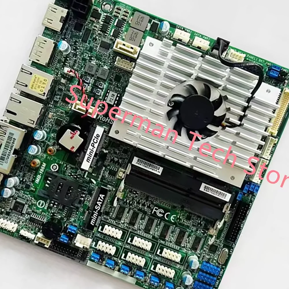 

Промышленная контроллерная плата IMB-186M Mini-ITX с четырехъядерным процессором I5-4300U и LVDS для кассовых аппаратов, 17*17