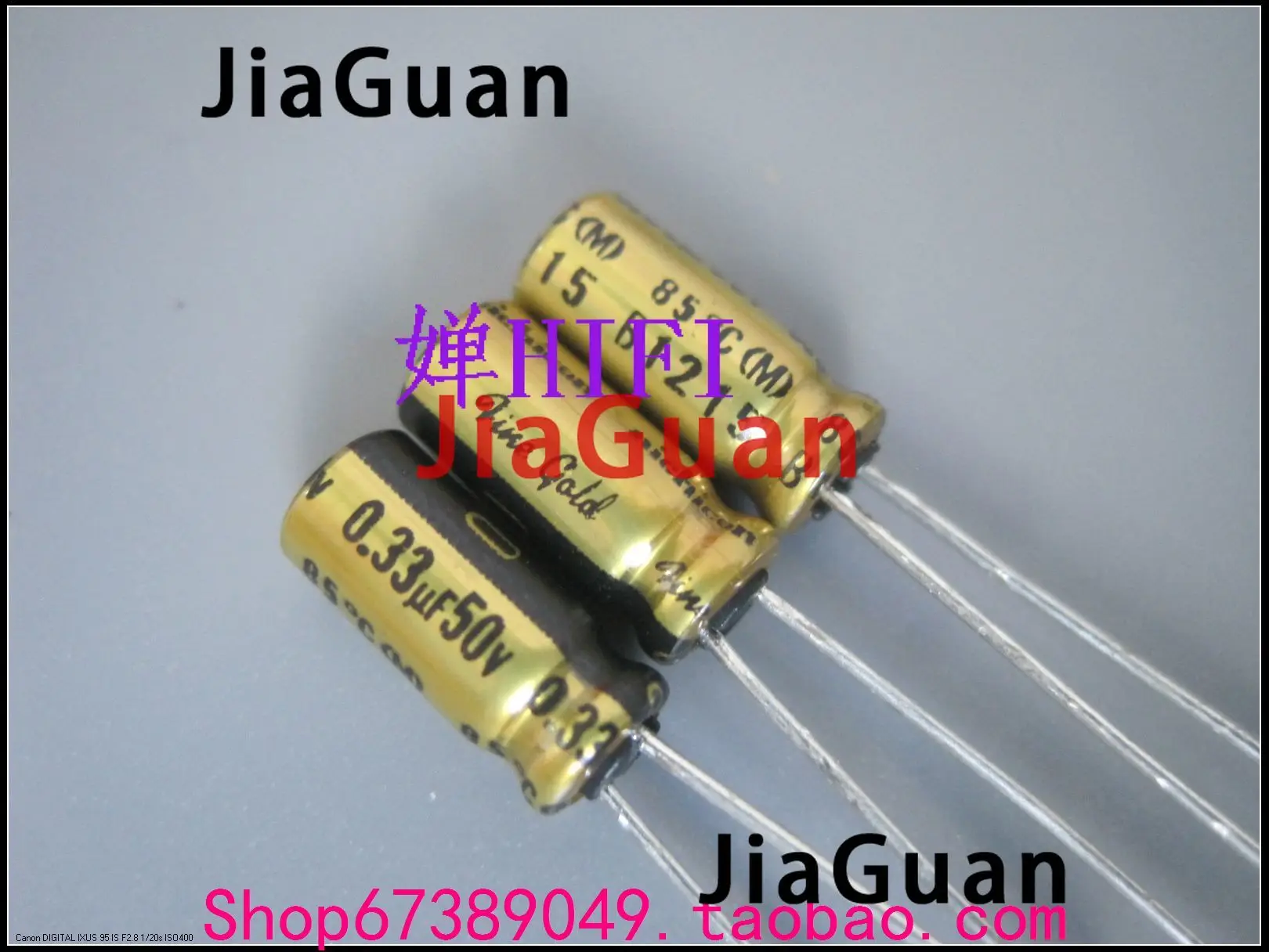 20PCS NICHICON FG 50V0.33UF 5x11MM fine gold 0.33UF 50V FineGold Audio Capacitor 0.33UF/50V 0.33UF50V