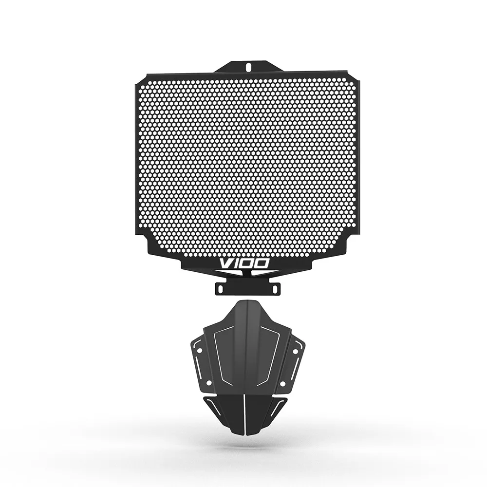 محرك الحرس مصبغة غطاء للحماية ل Moto Guzzi V100 Mandello V 100 S 2022 2023 2024 2025 دراجة نارية المبرد حماية الحرس