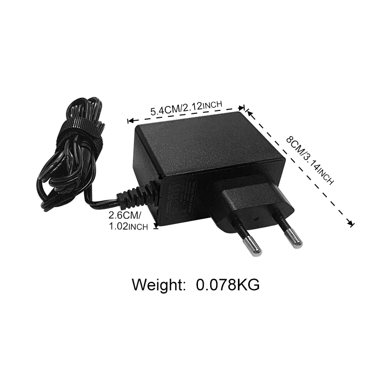 12V 1.5A 18W Black Switching Power Supply Adapter EU Plug AC-DC Charger for LED Strip Light CCTV Security Camera LED Strip Light