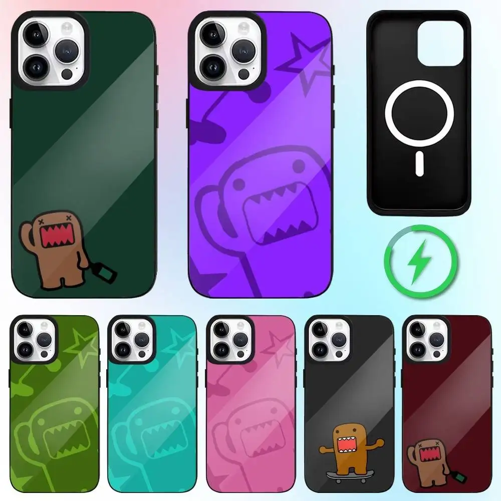 

Domo Green Phone Case For iPhone17,16,15,14,13,12,11 Plus,Pro Max Magnetic Magsafe Wireless Charging