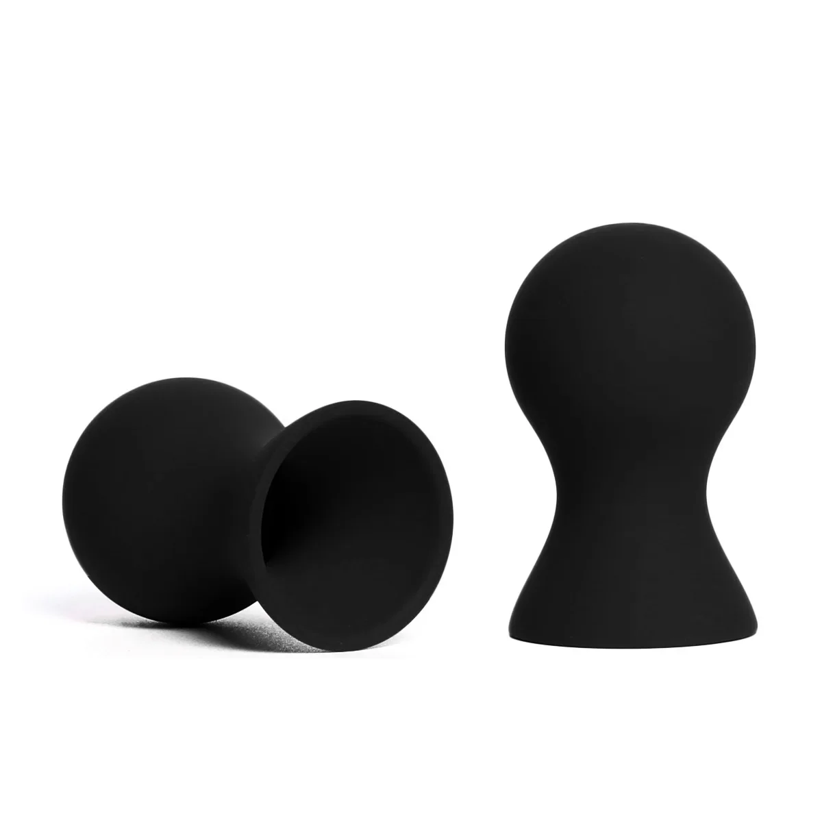 1 Pair Flirting Nipple Cover Silicone Vacuum Pumping Breast Enlargement Toys Nipple Suck Stimulator Adult Sex Games Sex Products - view 4