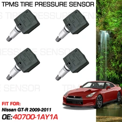 1/4Pcs ABS Sensor For Nissan GT-R GTR R35 2009 2010 2011 Accessories 315 MHz Tire Pressure Monitoring Sensor System 40700-1AY1A