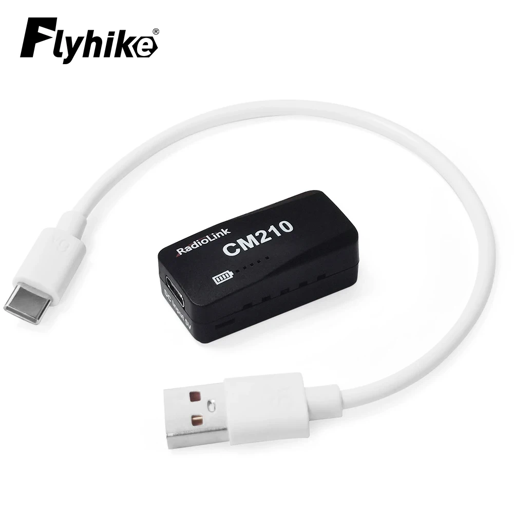Radiolink CM210 2s LiPo Battery Charger Mini Size USB Type-C Connector, Power Supply Self-adapting For Rc Drone Model