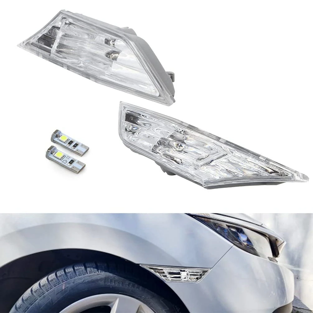 Imagem -03 - Carro Led Side Marker Turn Signal Lâmpada T10 Lâmpadas para Honda Civic 2023 2023 20232023