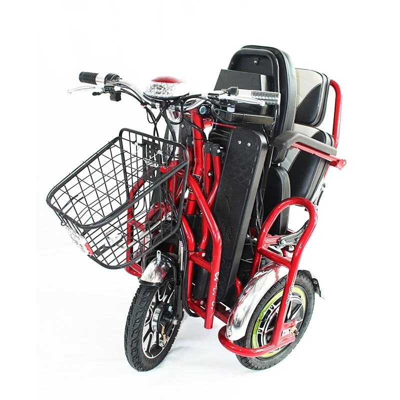 

S6 Folding Electric Tricycle 25 km/h Eldery Disable Foldable Electric Tricycle