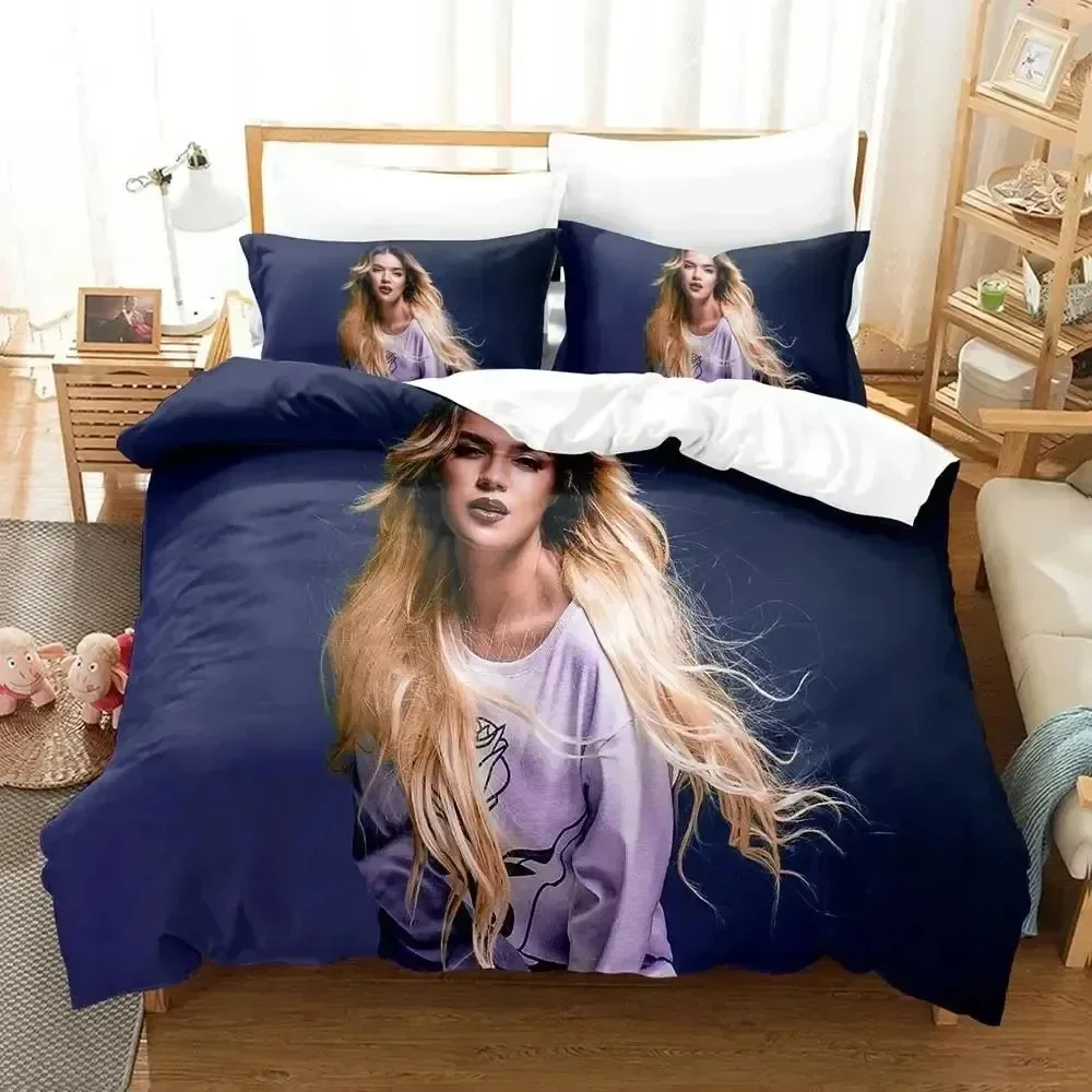 

Luxury New 3D Print Karol G Carolina Giraldo Navarro Bedding Set Boys Girls Twin Queen Size Duvet Cover Adult Home Textileextile