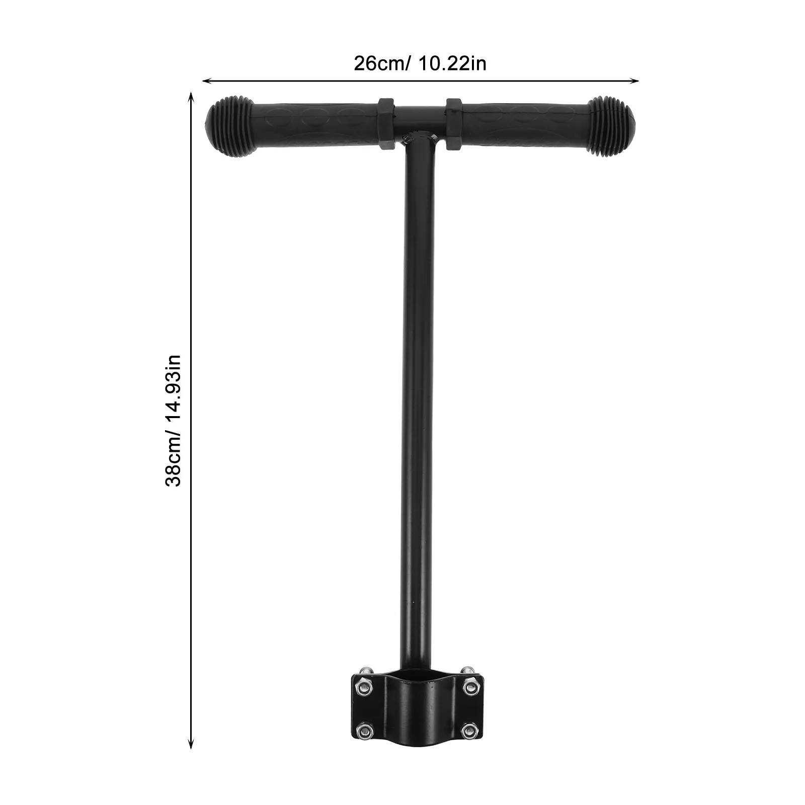 عربة مقبض موسع بار عربة طفل تمديد 1.18 بوصة قطر مريح عدم الانزلاق قبضة مرفق لعربات الأطفال #3