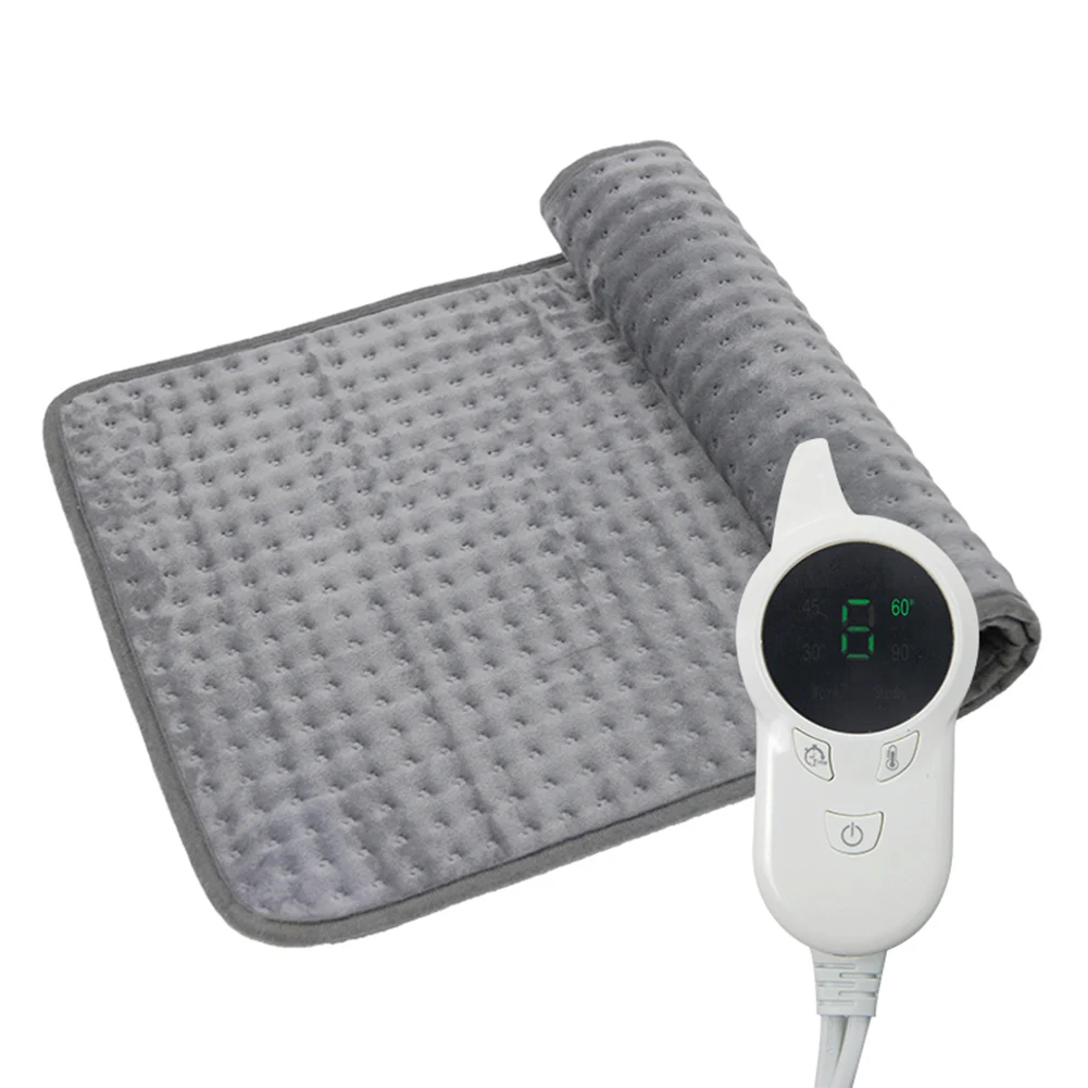 Electric Heating Mat Soft Skin Friendly Electric Warmer Blanket Breathable Pain Relief Massage for Home Sofa Bed Seat Office
