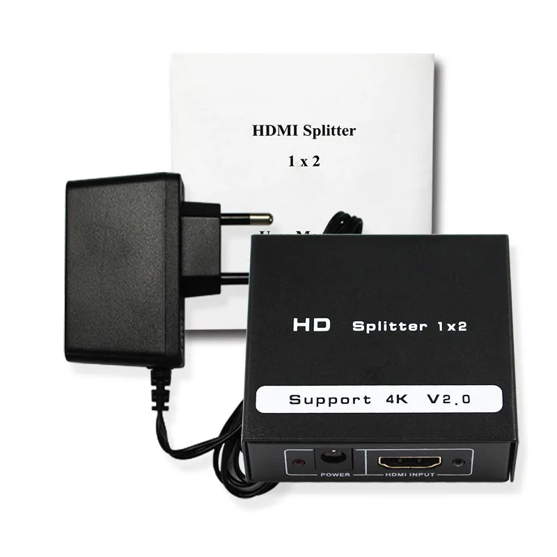 Switcher do interruptor do divisor de HDMI, 2,0 porto, 4K porto, 1 entrada, 2 saída