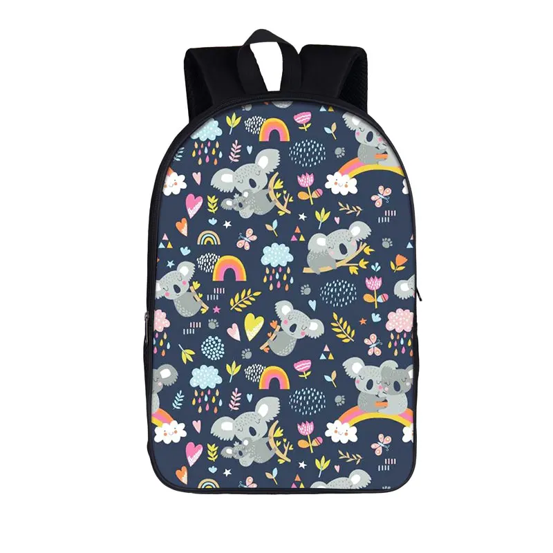 Cute Animal Koala Backpack Children School Bags for Teenager Boys Girls School Backpacks Women Rucksack Kids Book Beautiful Bag