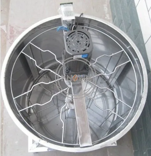 Extracteur de miel électrique en acier inoxydable, 6 cadres, équation de machine, différentes options de cadre, utilisé