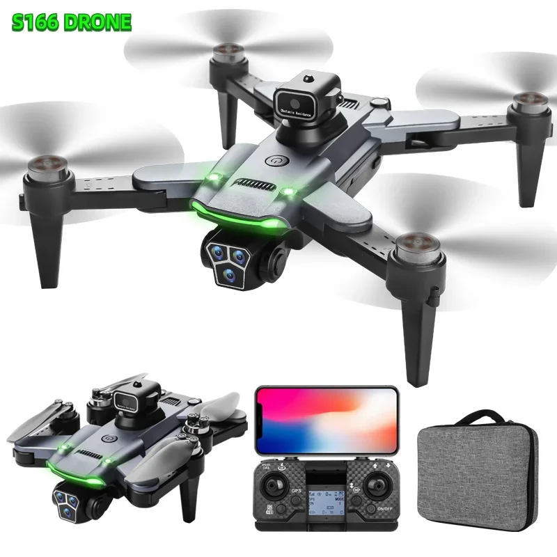 

S166PRO/S166GPS Drone GPS 8K HD Dual Camera Drones Aerial Photography Automatic Return Obstacle Avoidance Quadcopter Dron Toy