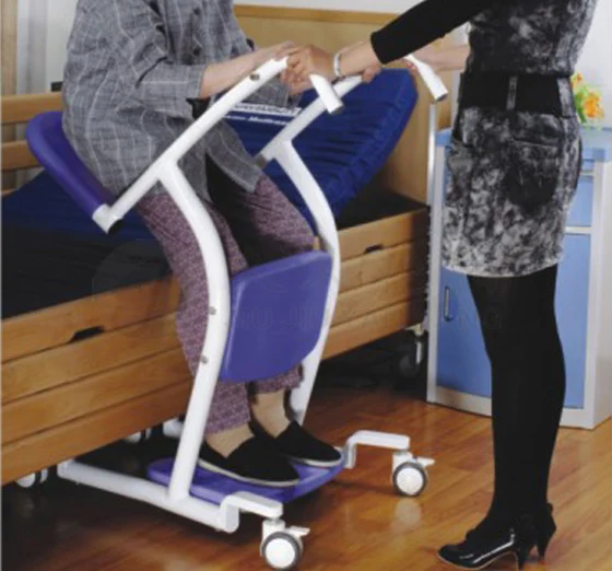 Elderly assisted walking lift machine transfer cart lift machine