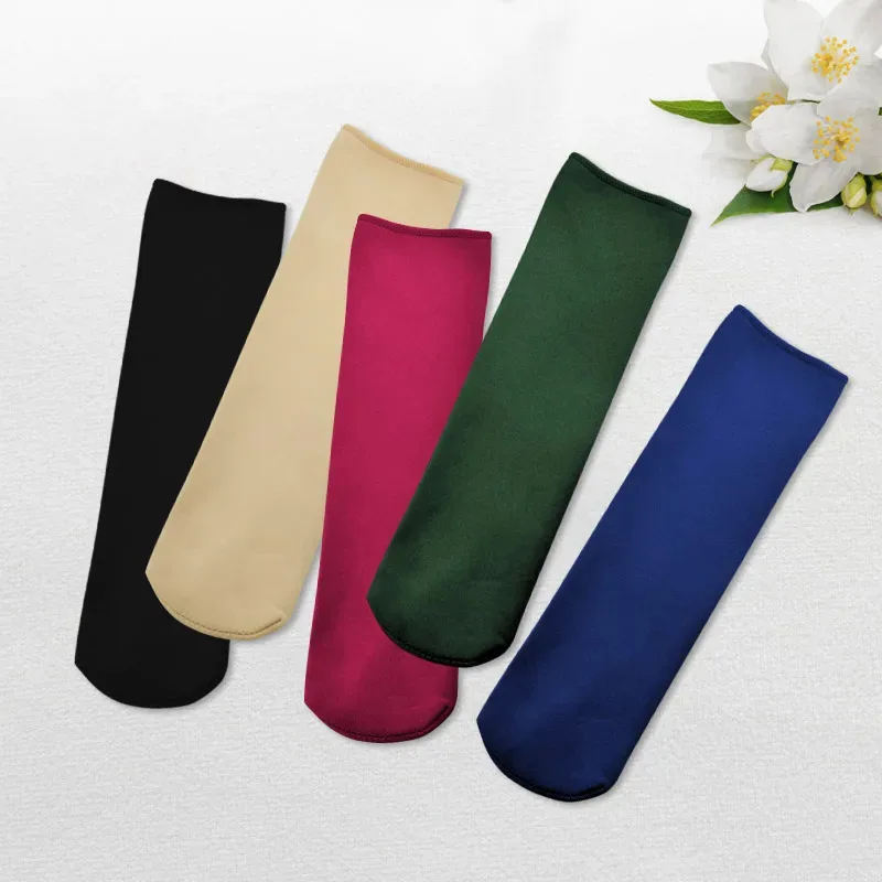 3/6 paia di calzini caldi in velluto invernale per donna calzini termici addensati in nylon solido per stivali morbidi senza cuciture unisex calzino per dormire sul pavimento