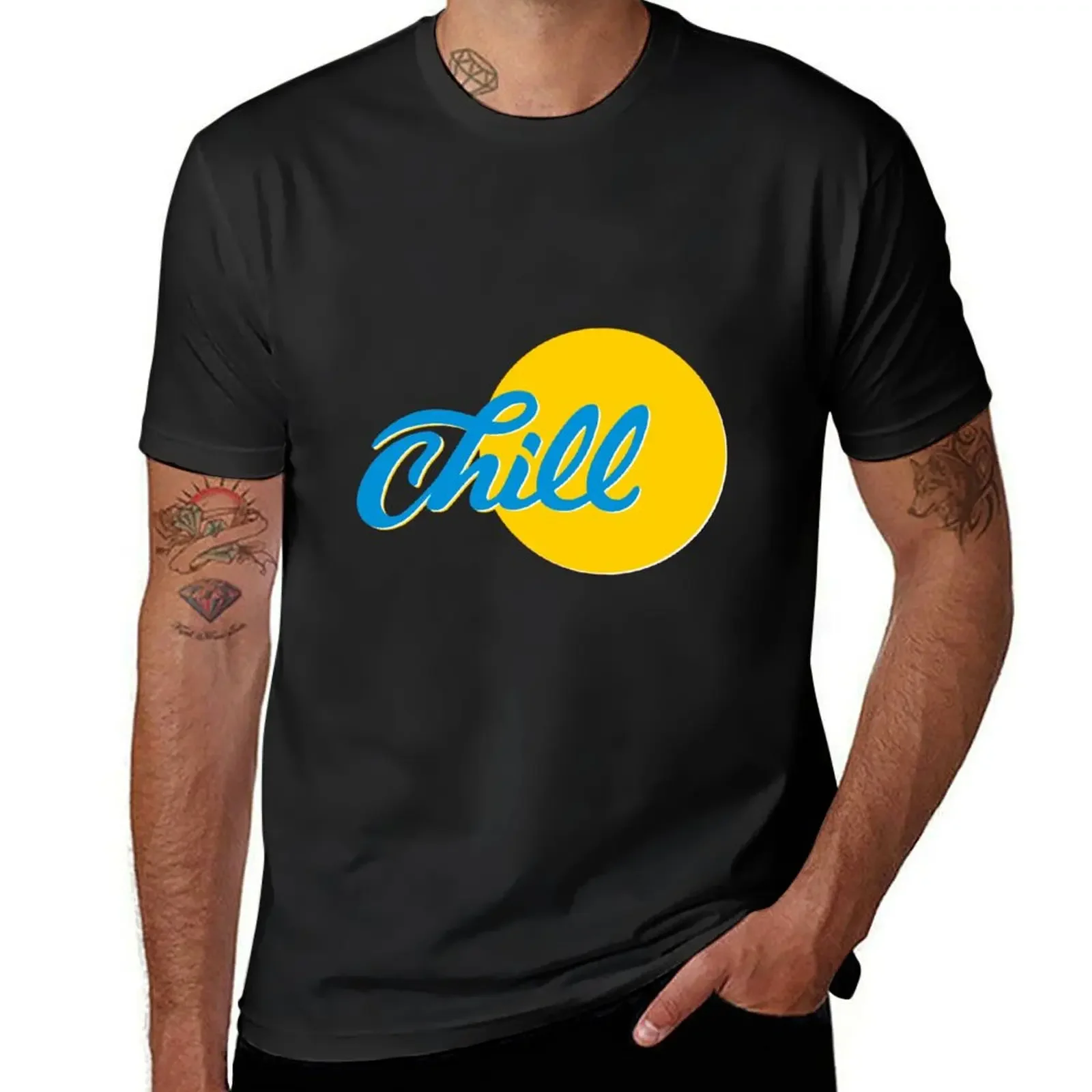 Chill Logo V2 - Aruba T-Shirt customs plain oversized t shirts for men cotton