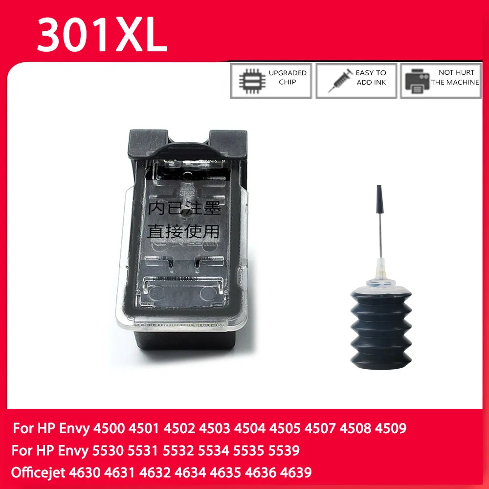 

Einkshop Black Ink Cartridges For HP 301 XL HP301 HP301 301XL Deskjet 2050se 2054A 1050se 3050se 3050A 3052A