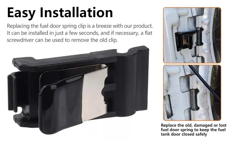 لتويوتا لاندكروزر 200 سلسلة VDJ UZJ URJ GRJ غطاء الوقود مشبك الباب الربيع 77360-35040 ، 7736035040