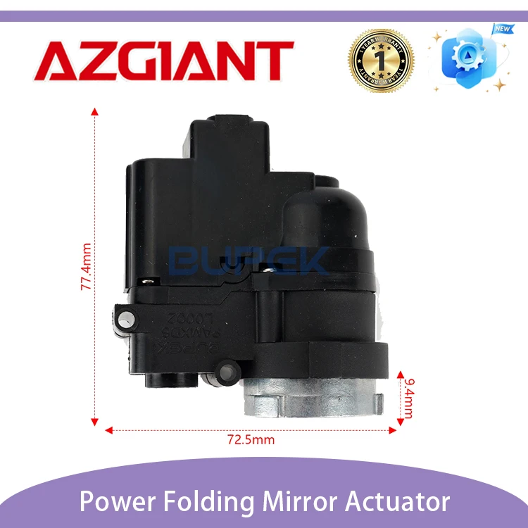 

AZGIANT Car Door Mirror Power Fold Motor For Kia Magentis Mohave Opel Antara Vauxhall Reinforced Anti-pinch Protection Vehicle