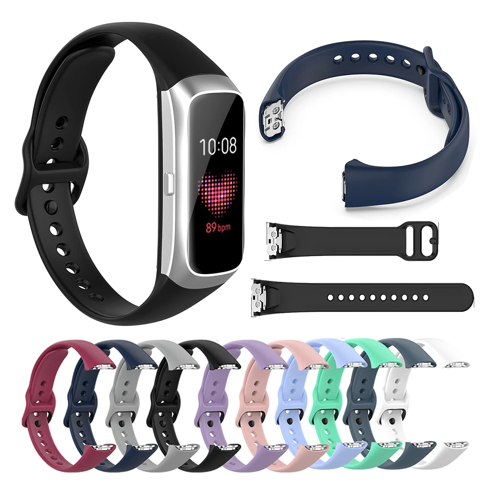 Pulseira De Silicone Para Samsung Galaxy, Pulseira Inteligente, Pulseira, Fit R370, SM-R370