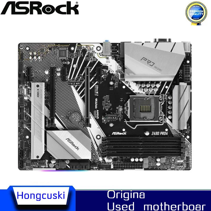 

ASEOCK Z490 Pro4 Z490 DDR4 LGA 1200 Motherboard
