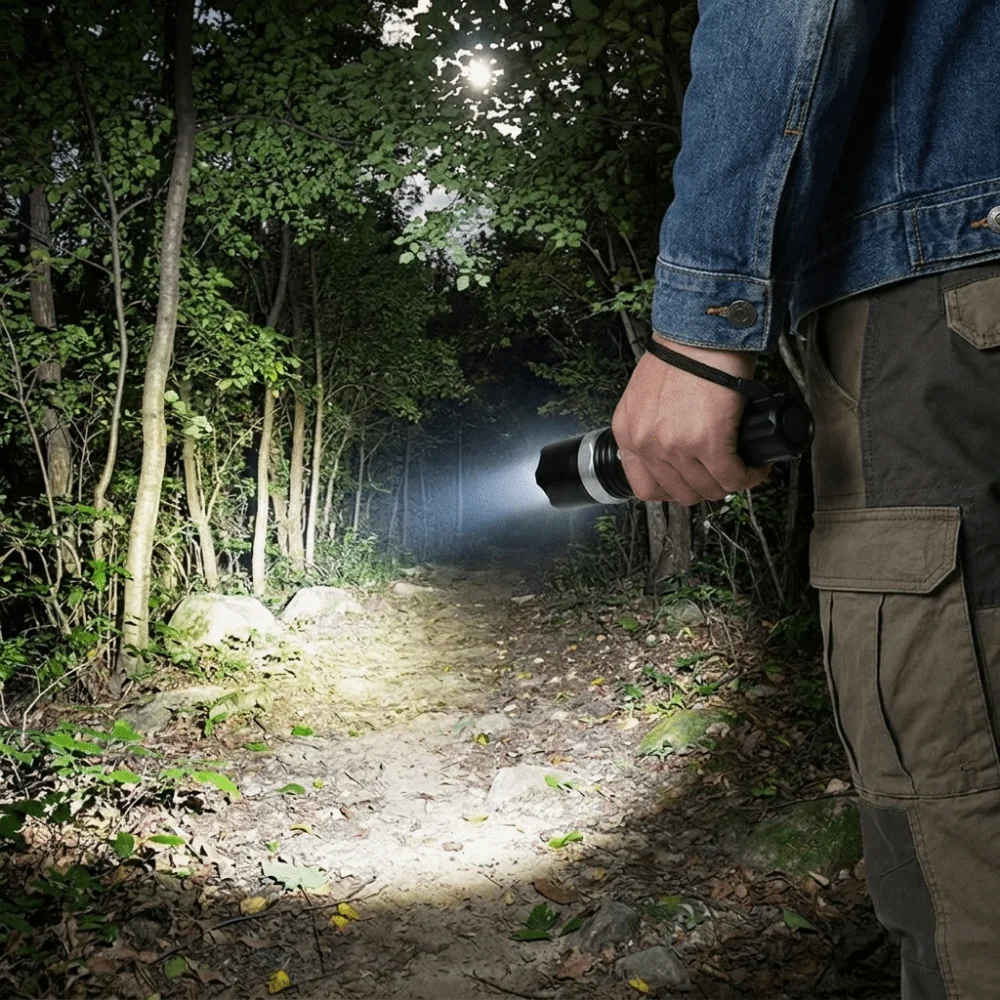 Aluminum Alloy Ultra Bright LED Flashlight Long Range 3 Modes Mini Flashlight Mini Waterproof Zoom Led Flashlights for Outdoor