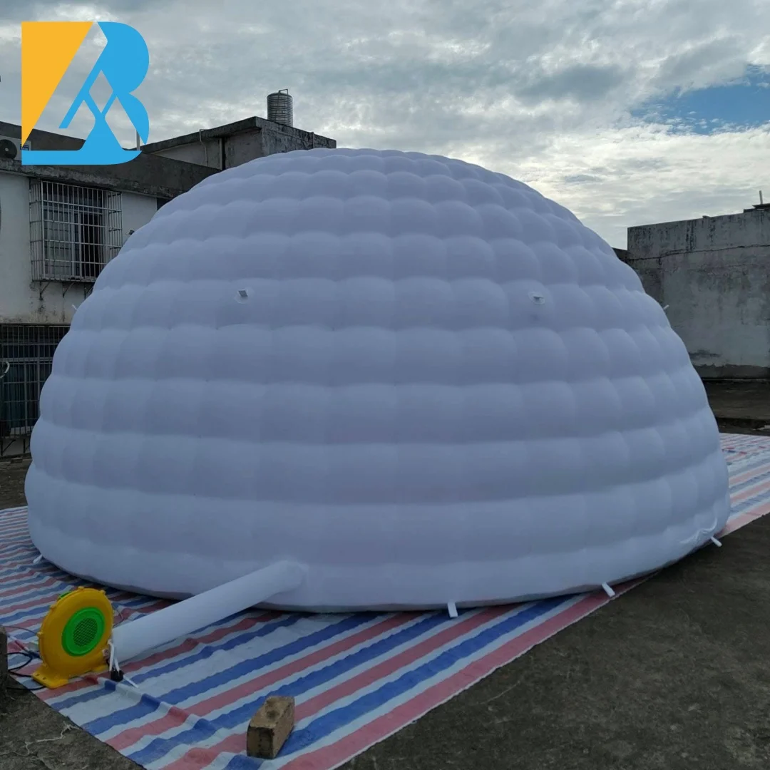 Customised Inflatable Igloo Tent Blow up Dome Tent for Event Opening Show Toys