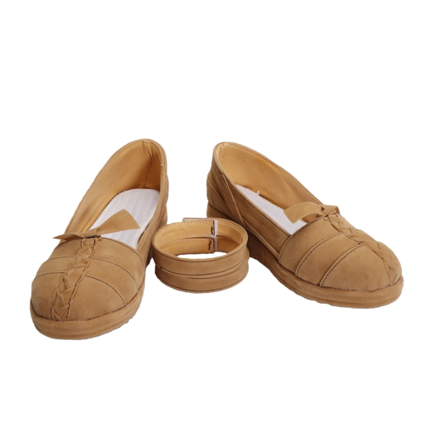 Akari – chaussures de Cosplay en cuir PU, bottes de carnaval d'halloween, accessoires Anime, sur mesure