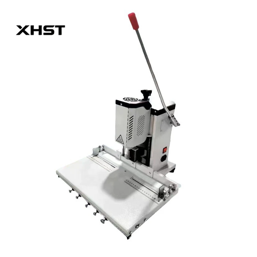 

Adjustable Multi-Function Rotating Punch Machine Programmable Office Tool For Archives Print Shops Customizable Hole Punches