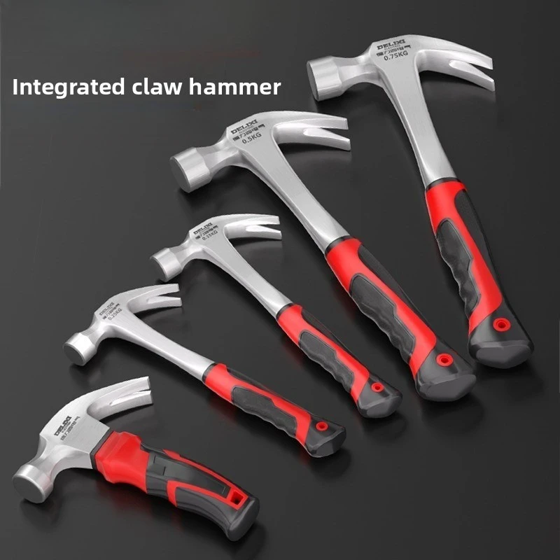 

Молоток из овечьего рога, бытовой железный молоток, специальная рукоятка для столярных работ, противоскользящий, интегрированный, ручной инструмент для дома