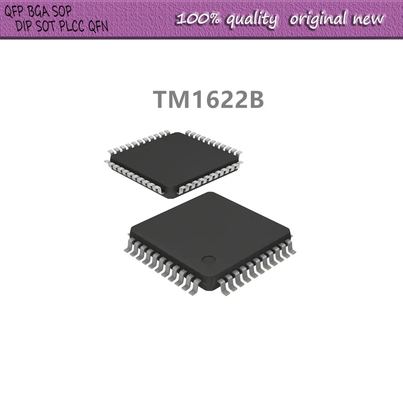 

10Pcs/Lot TM1622B TM1622 LQFP44