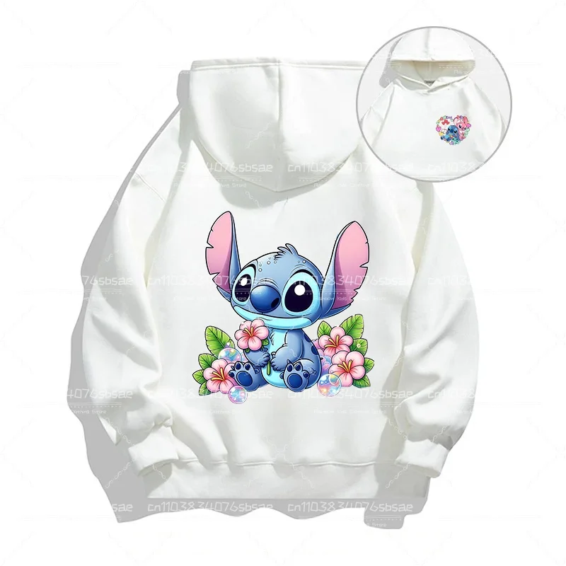 2026 الخريف ديزني غرزة لطيف هوديي الفتيان والفتيات موضة البلوز الأطفال في الهواء الطلق الترفيه سترة رياضية هدية عيد ميلاد #3