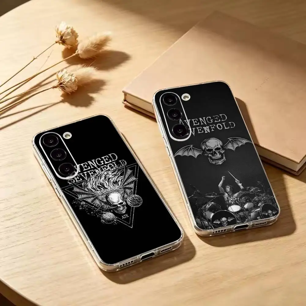 A-Avenged Sevenfold  Transparent Soft Silicone Phone Case For Samsung A10 A12 A20 A21S A30 A31 A50 A51 A52 A70 A71