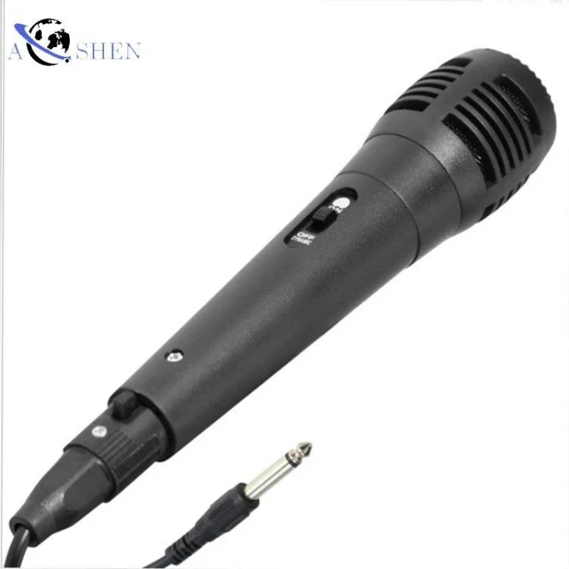 Professional Factory OEM Mini Dynamic Microphone Wired mic For Speaker Cheapest Price Bulk Sale for home party Karaoke kids