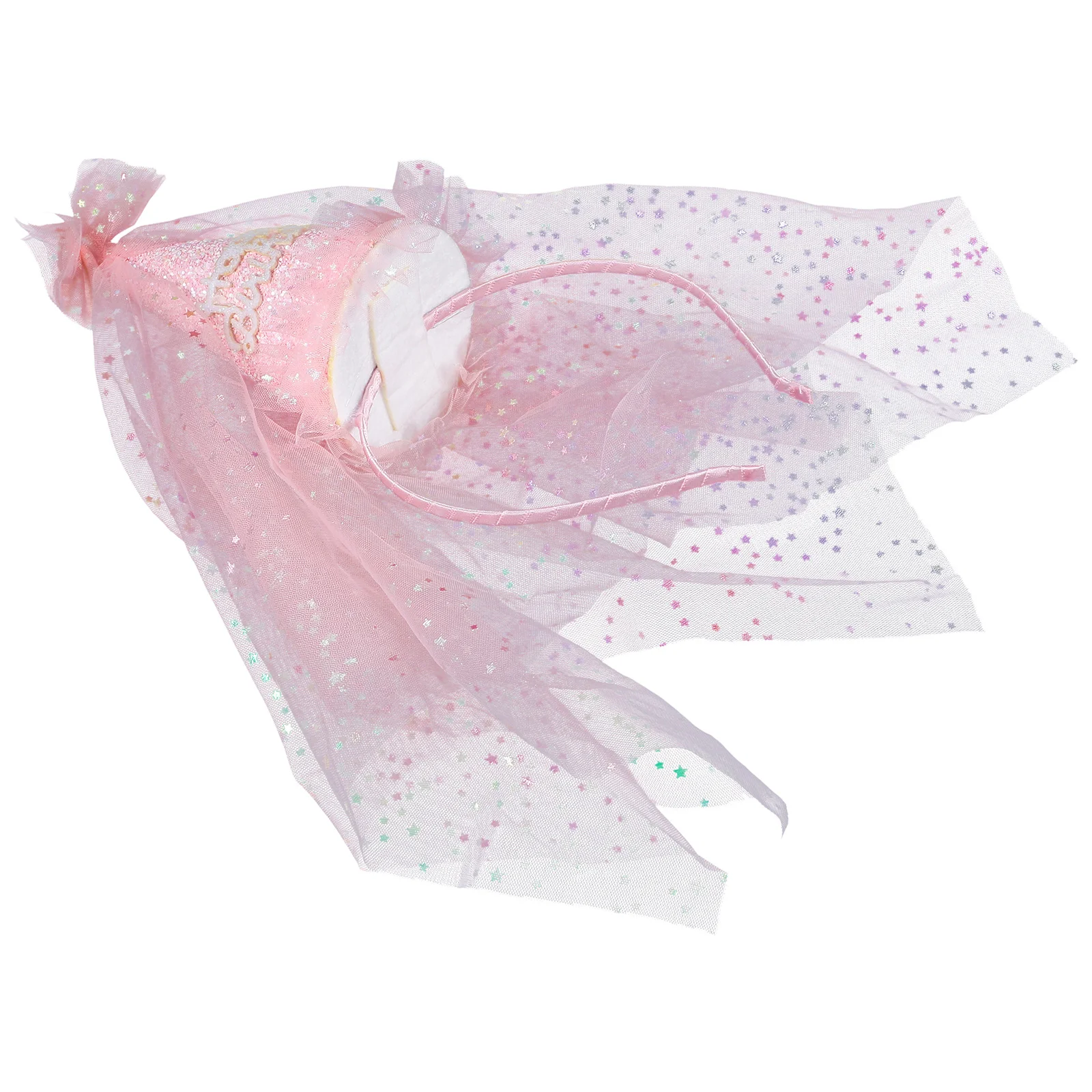 

Birthday Hat Headb Girls Hair Accessories Decorative Mini Blue Lace Headdress Baby Adorable Hair B Lightweight Comfortable