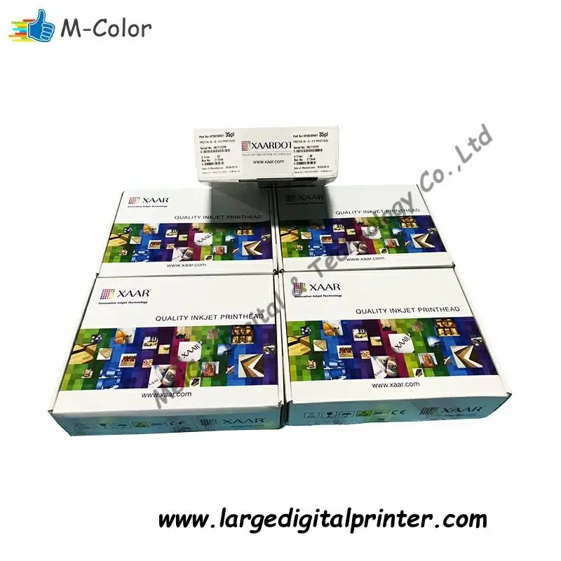 オリジナルXaar 382プリントヘッド価格 Xaar 382 35pl 60pl プロトンプリントヘッド Myjet Witcolor中国製溶剤プリンター用