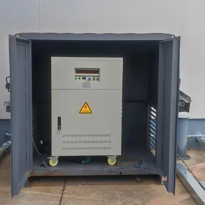 30 KVA Static Frequency Converter Variable Voltage Variable Frequency Three Phase 60hz 480v to 115v 400hz for Use