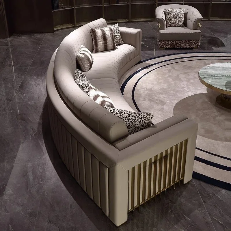 Light luxury corner sofa