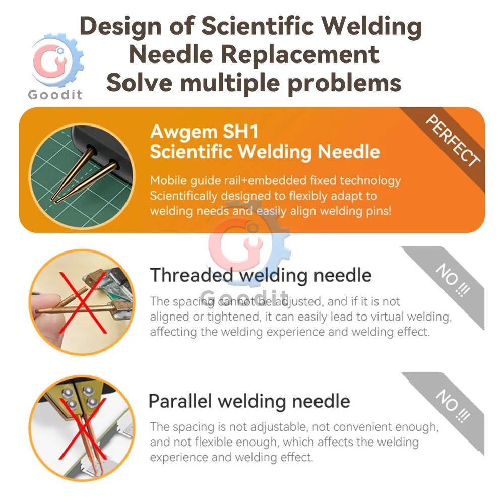 11/90 التروس قابل للتعديل يده ماكينة لحام نقطي 5 فولت/2.1A 18650 بطارية ليثيوم متنقلة المزدوج نبض بقعة لحام نوع-C تشارينج