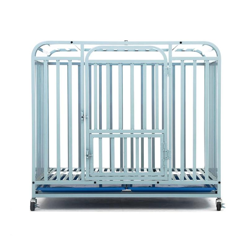 

Wholesale Stainless Steel Dog Pet Cage Carrier and House