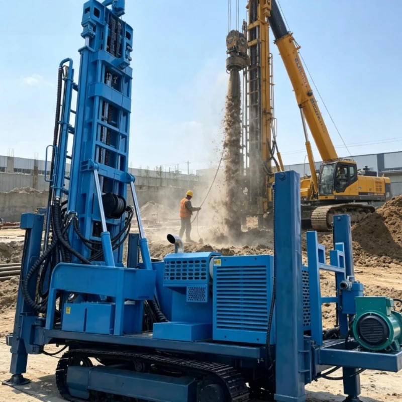 Customized 600m 800m Water Well Drilling Rig Factory Direct Sale Crawler Water Well Drilling Rig Machine