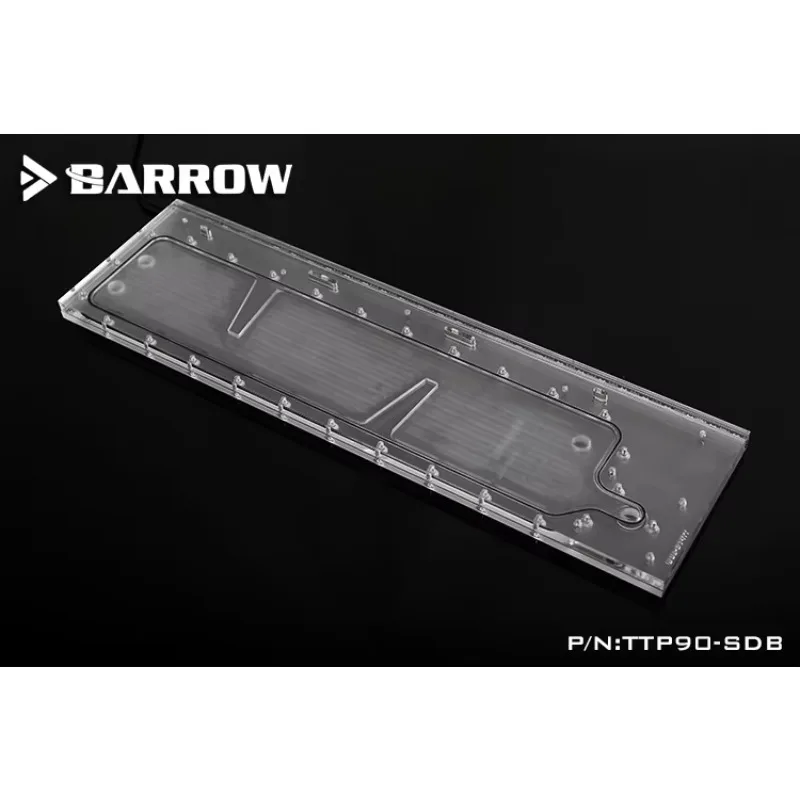 Barrow TTP90-SDB、Thermaltak コア P90TG ケース用水路ボード、Intel CPU ウォーターブロック & シングル/デュアル GPU/ポンプビルディング用
