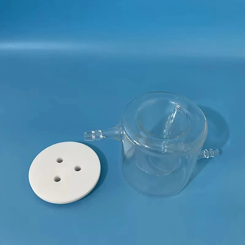 

High-quality 300ml Glass Electrolytic Cell with Inlet and Outlet, Ideal for Customized DIY Projects