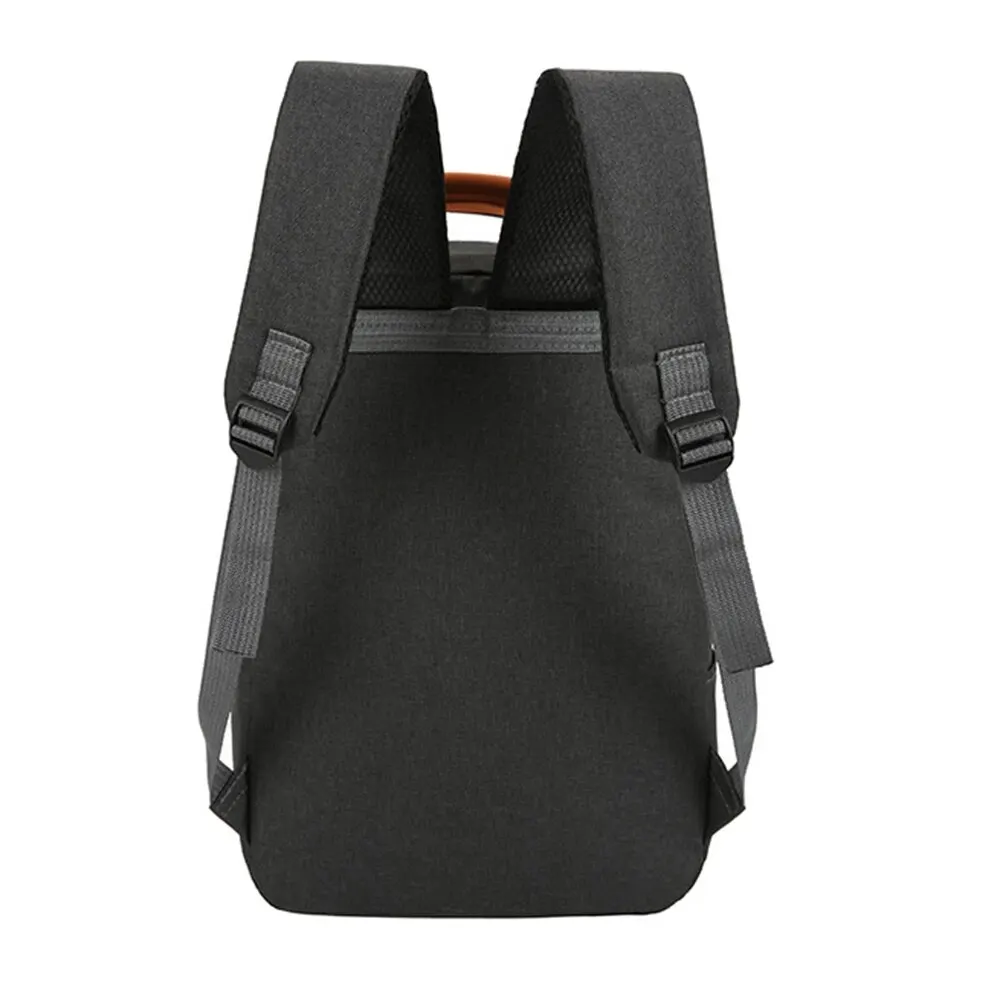 Mochila de negocios para hombre, bolsas para ordenador portátil, mochila informal Oxford de gran capacidad para estudiantes, nuevas bolsas de estilo Preppy, Unisex sólido